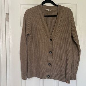 tentree oversized button cardigan